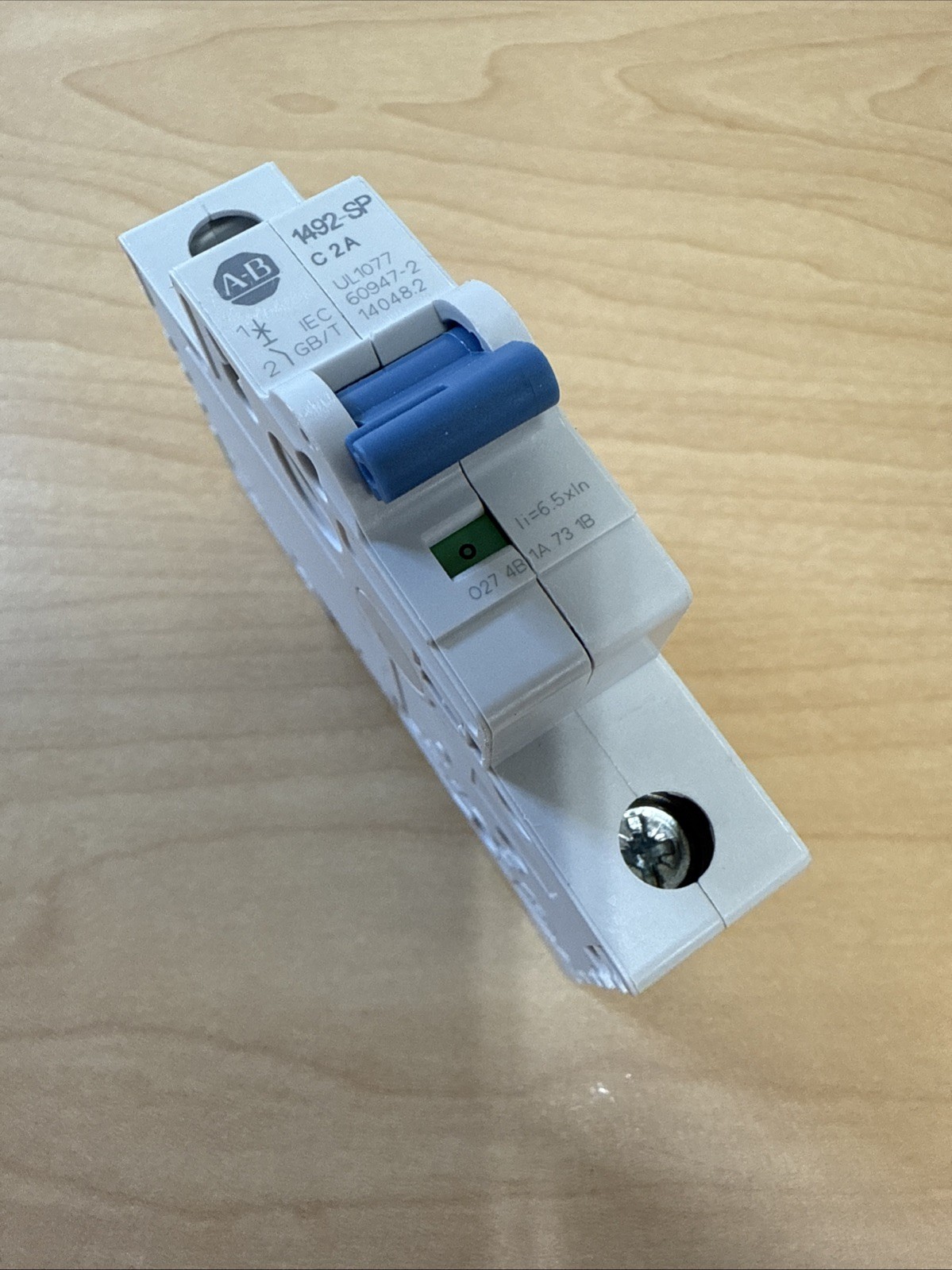 Allen-Bradley AB 1492-SPM1C020 1492-SP C 2A Circuit Breaker (00885630614137)