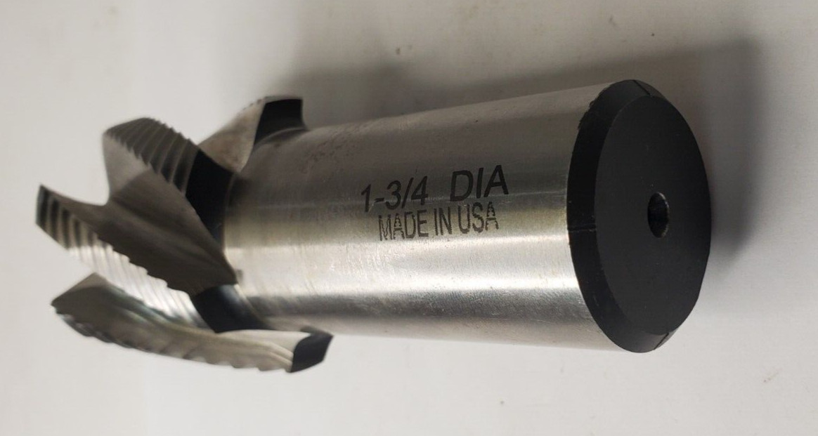 UNBRANDED 1-3/4″ DIAMETER ROUGHING END MILL 4-5/8″ OAL 2″ LOC 6 FLUTE