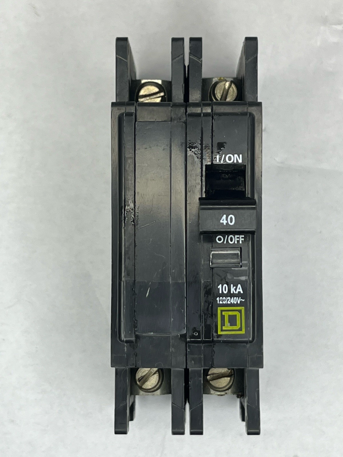 Square D QOU240 40 Amp Circuit Breaker. Very Quick Shipping Used 2 Pole “qou240”