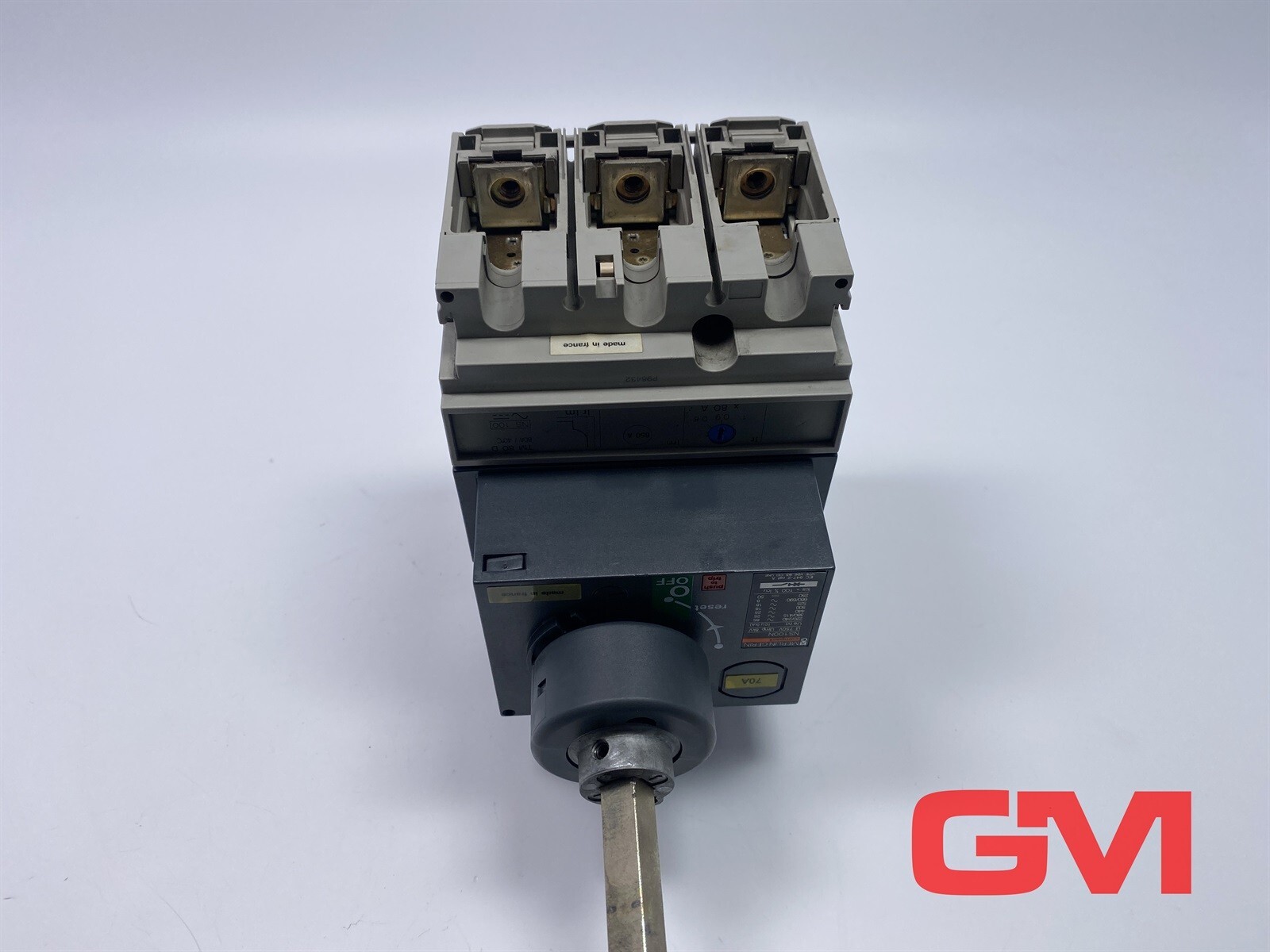 Merlin Gerin Circuit Breaker NS100N TM80D 80A Without Rotary Knob
