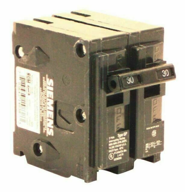 Siemens Q230GF- 2 pole 30A Circuit Breaker