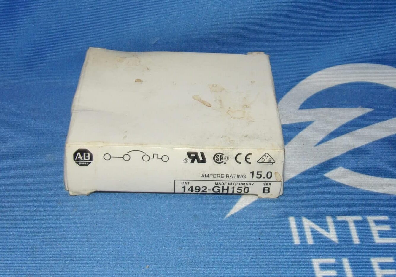 NIB Allen Bradley 1492-GH150 Series B 15A Circuit Breaker + 1 Year Warranty