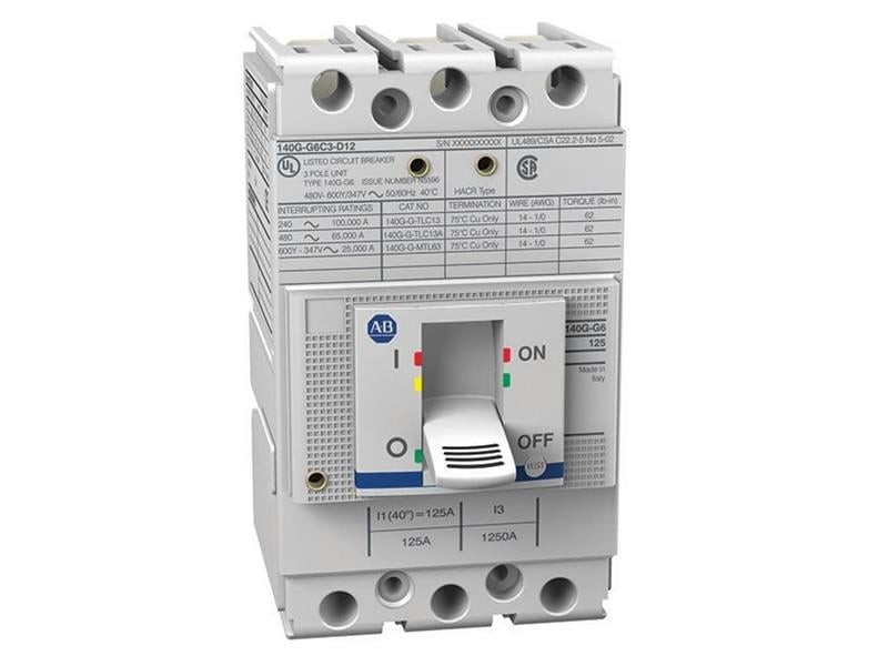 140G-G2C3-C50 ALLEN BRADLEY MOLDED CASE CIRCUIT BREAKER 140G SERI NEW – OPEN BOX