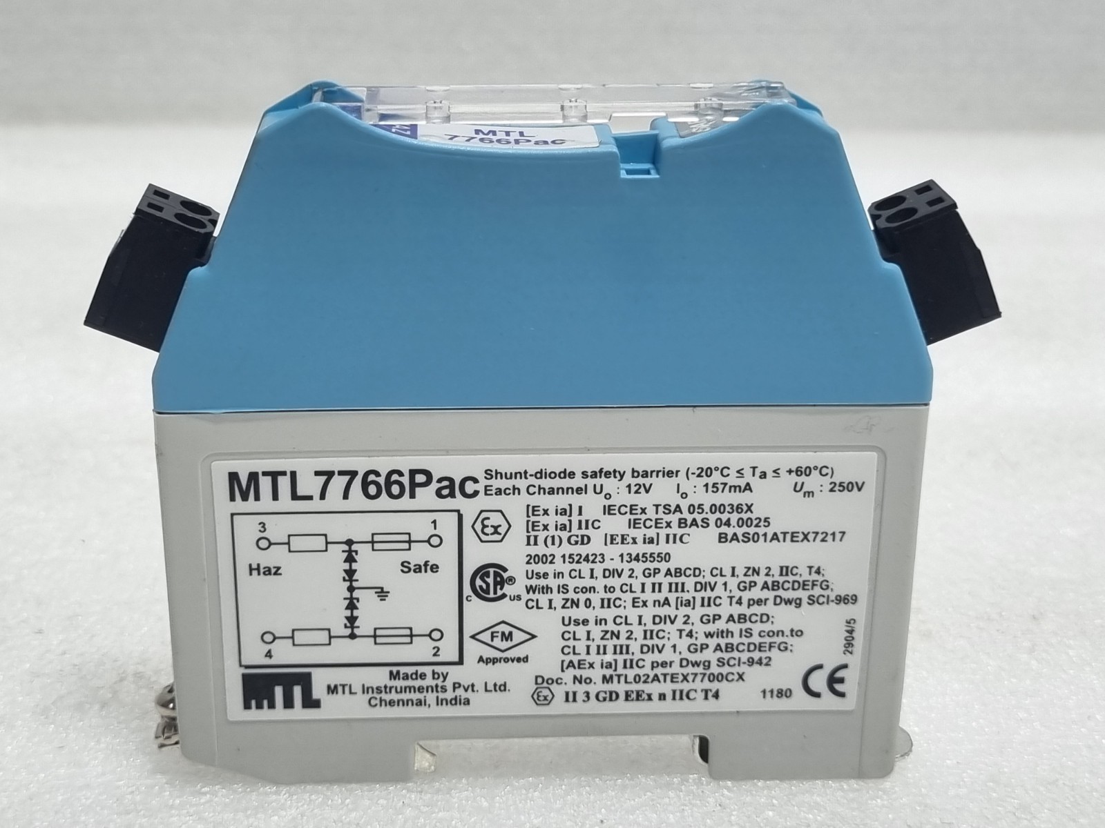 MTL 7766Pac Shunt-diode safety barrier 1 Piece