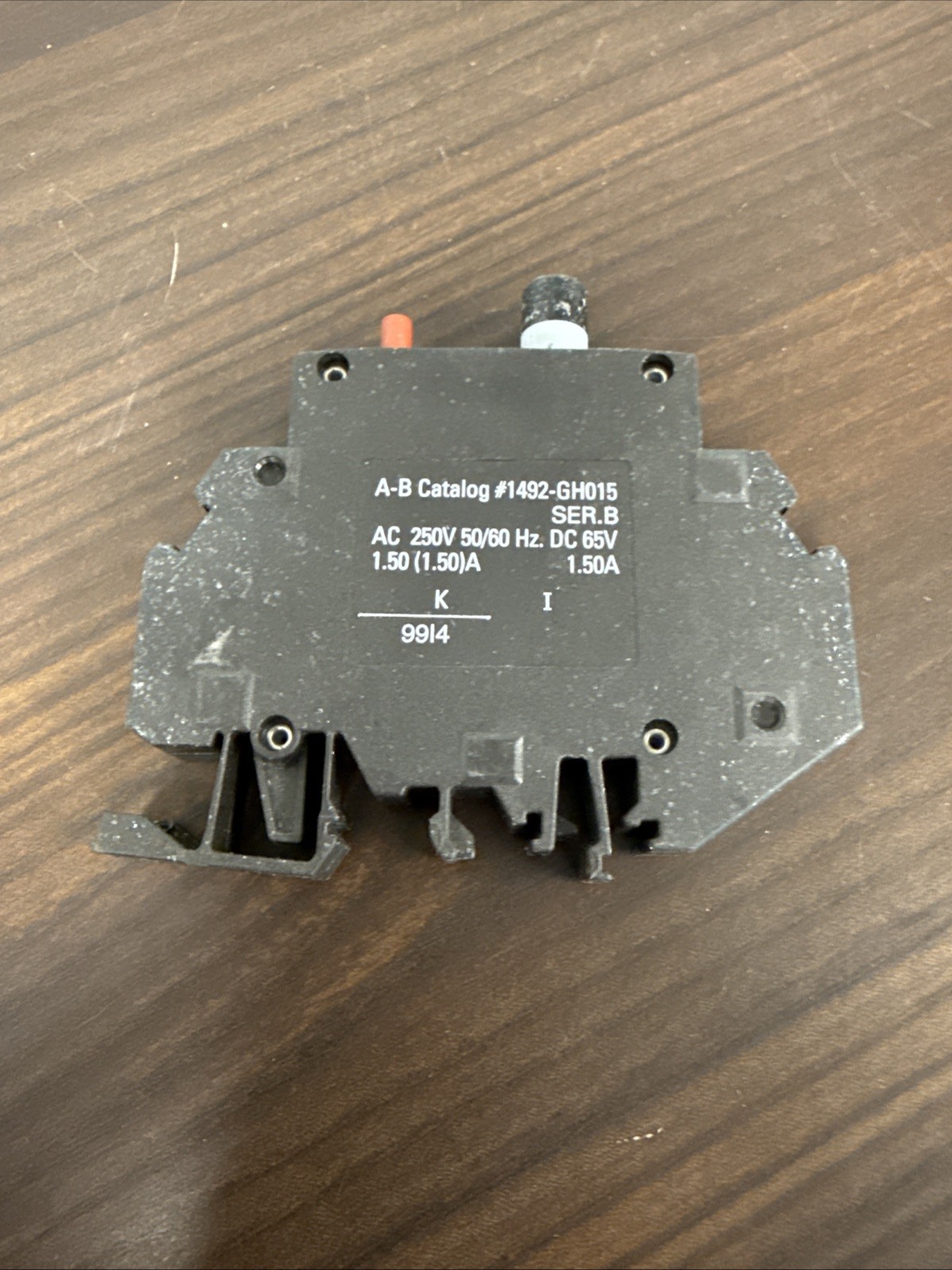 Allen-Bradley #1492 -GH015 Ser. B – 1.5amp