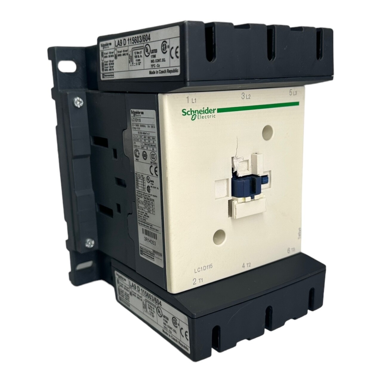 Schneider Electric Power Contactor LC1D115P7 Power Contactor Contactors Electrics