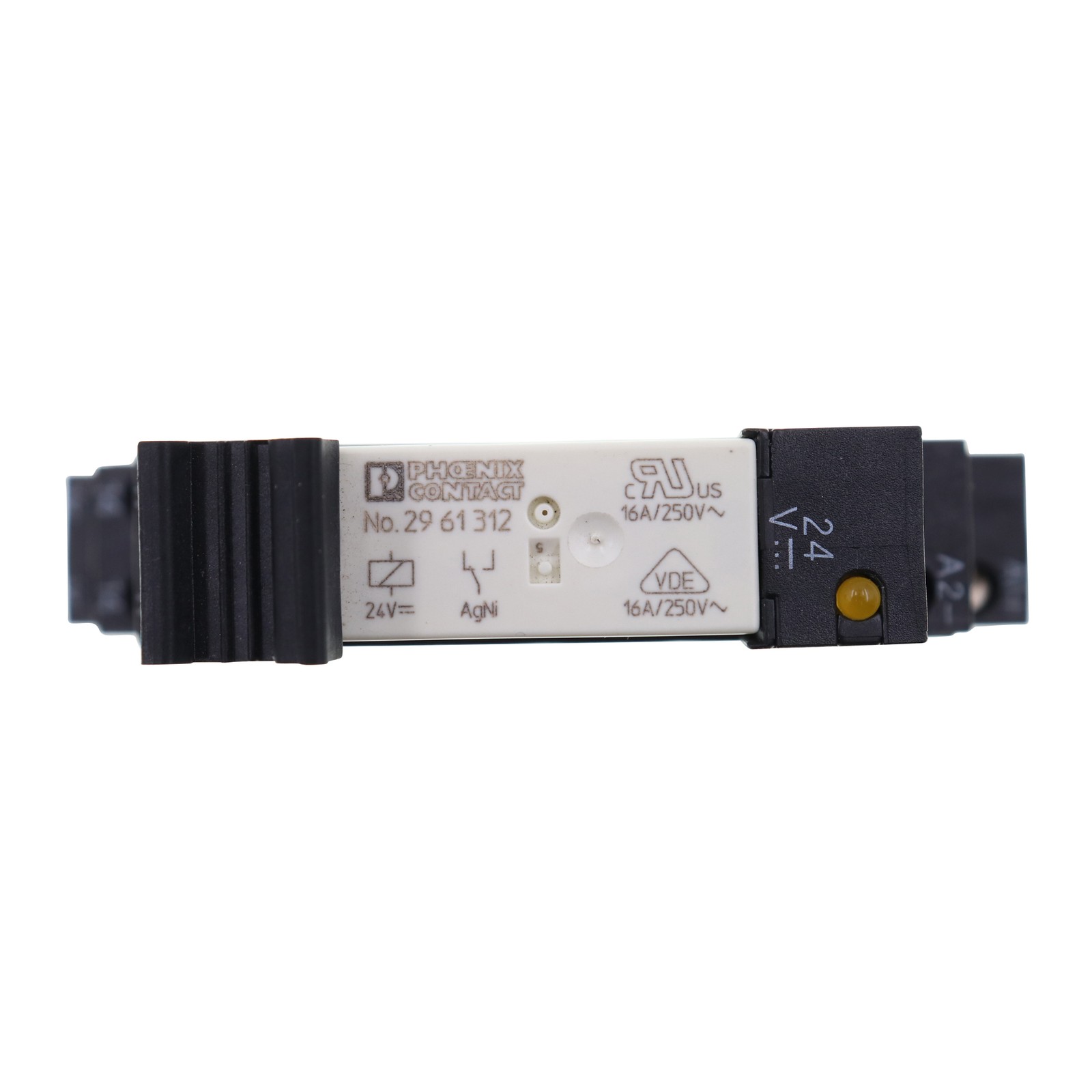 EATON XRU1H24 HIGH CURRENT TERMINAL BLOCK RELAY, XR SERIES, 24-VDC, 10-AMP