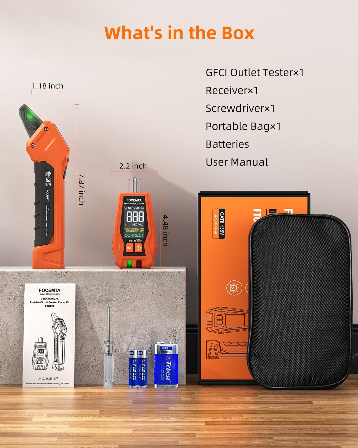 Breaker Finder Kit for Home Wiring Troubleshooting