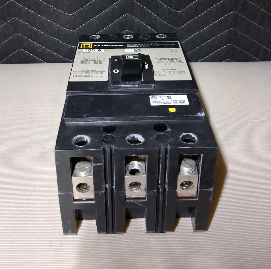 Square D I-Limiter 100 Amp Circuit Breaker FIL36100 480V