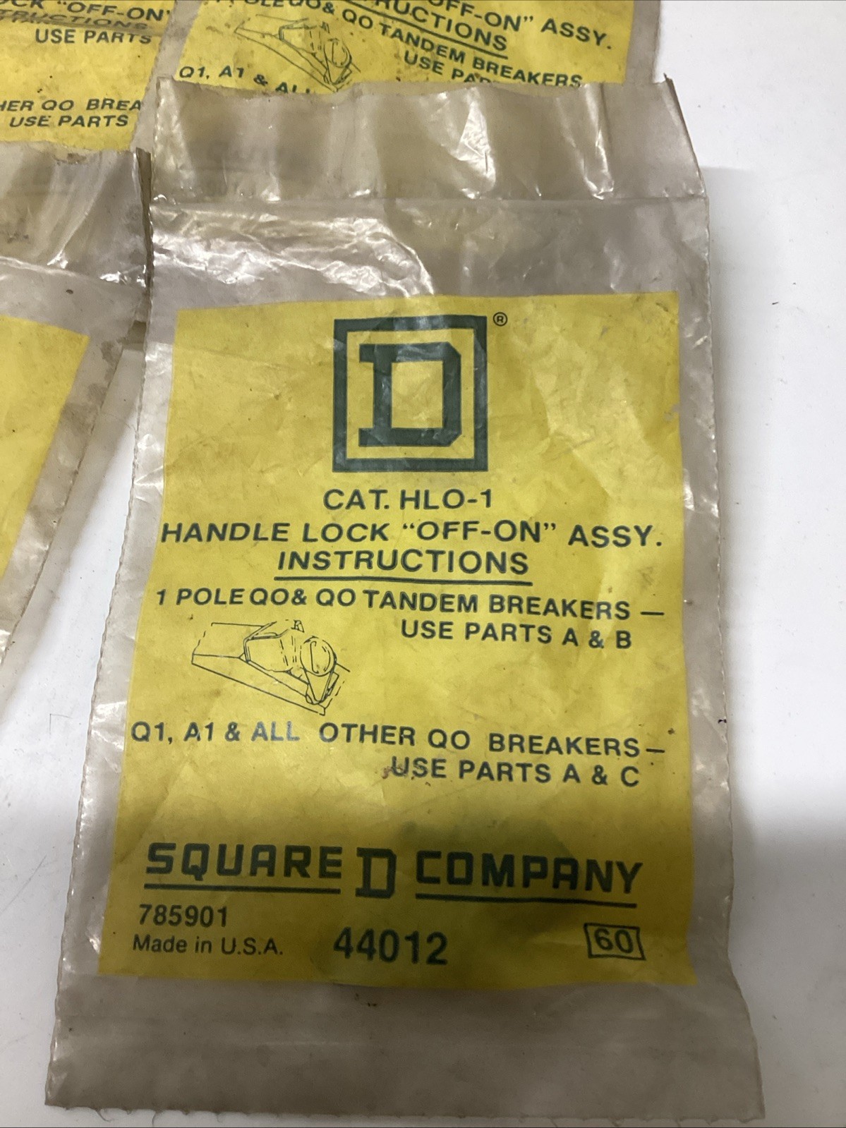 Square D HLO-1 Handle Lock Lot Of 8 V-542