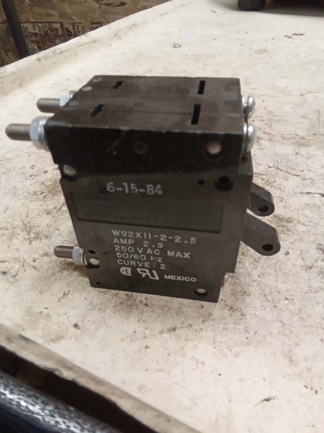 AMF Potter & Brumfield W92X11-2-2.5 Circuit Breaker