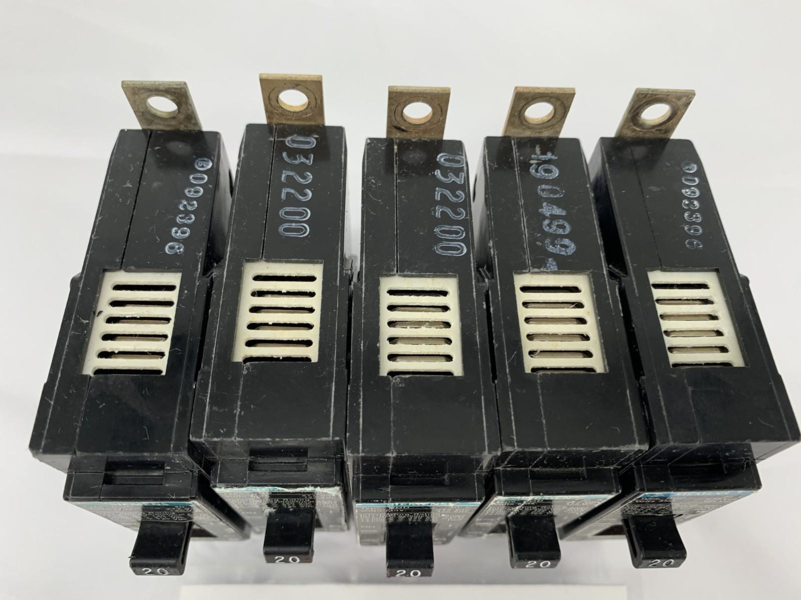 5-Siemens BQD120BP 20A Molded Case Circuit Breaker 1P 277VAC 14kA @277V 125VDC