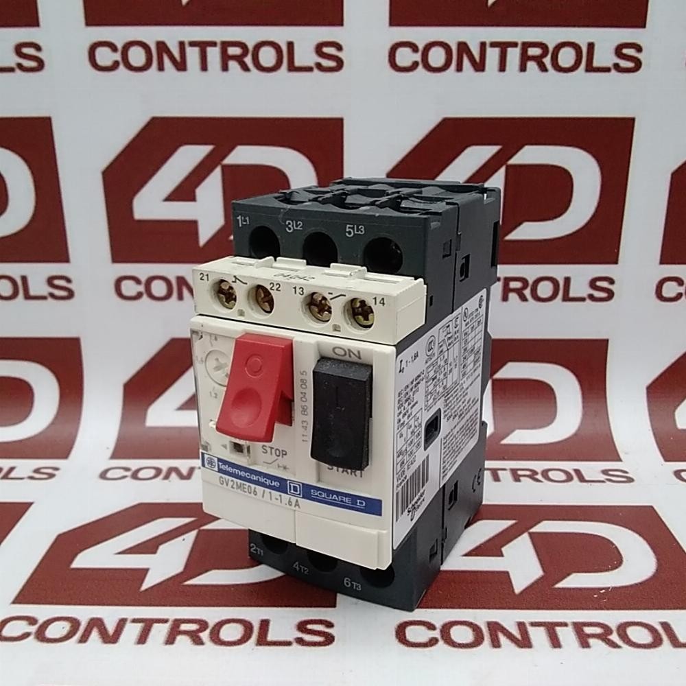 GV2ME06/1-1.6A | Telemecanique | Motor Circuit Breaker, IP20, Used