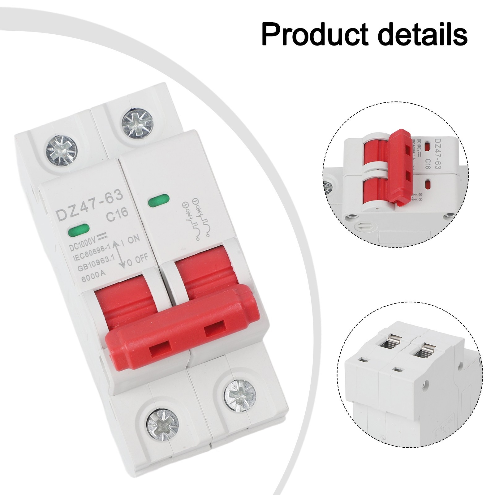 Commercial Control Equipment Panels Circuit Breaker Breaker ABS/plastic