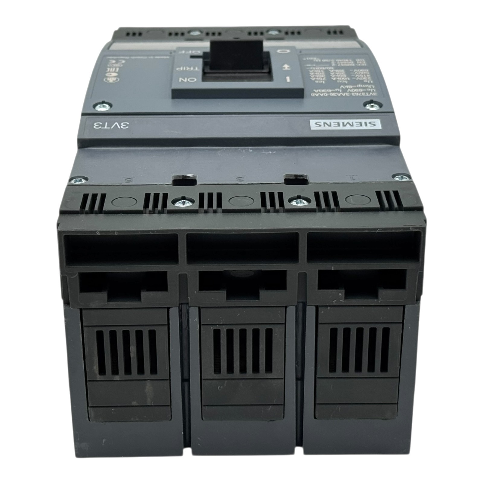 Siemens 3VT3763-3AA36-0AA0 E:01 compact circuit breaker -unused/original packaging-