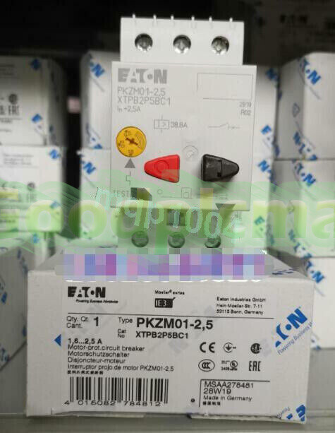 1PCS New Eaton Moeller PKZM01-2.5 XTPB2P5BC1 Circuit Breaker 1.6-2.5A Brand~