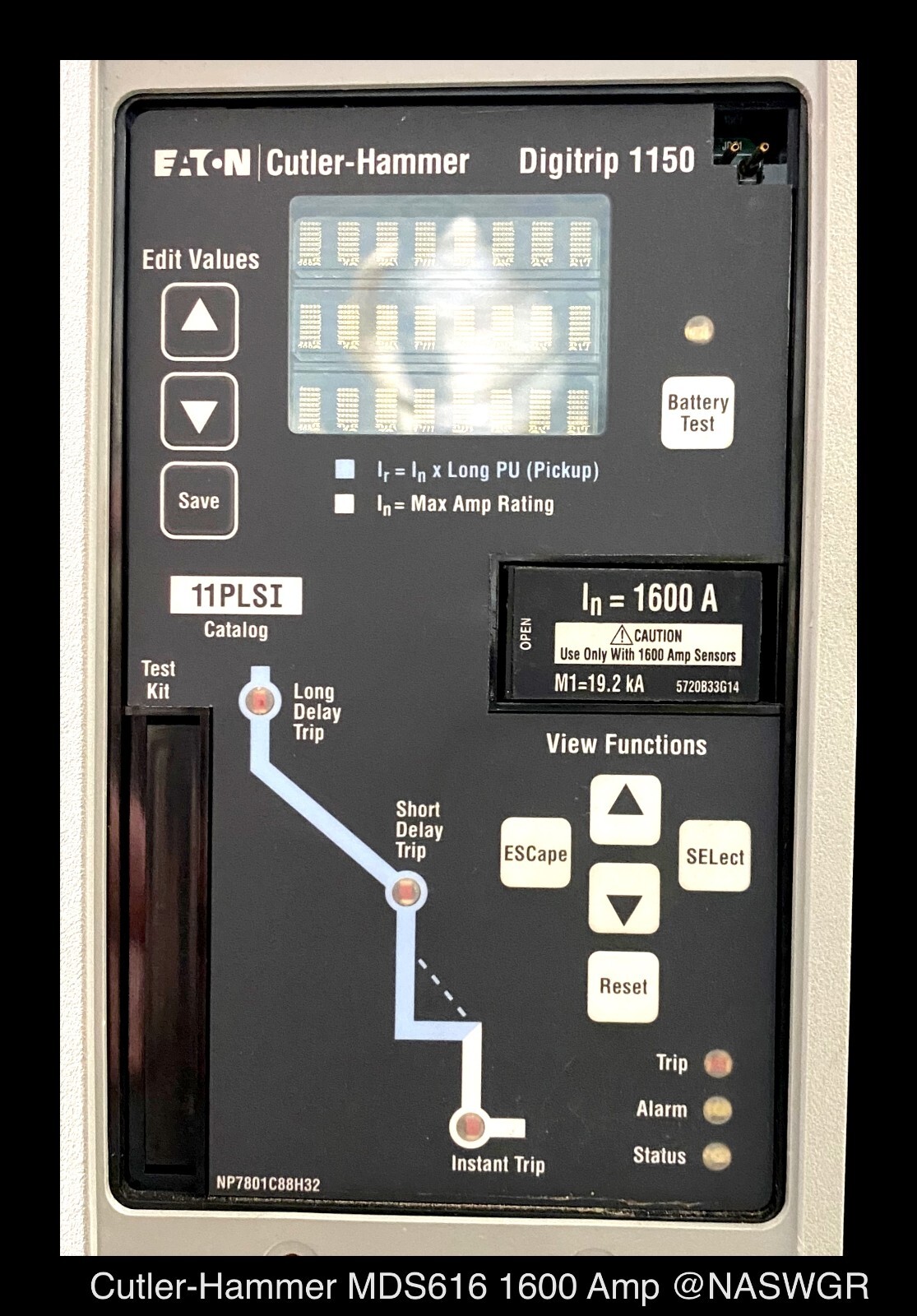 Cutler Hammer Magnum DS MDS616 Breaker (E/O,D/O) ~ 1600 Amp -Tested/1Yr Warranty