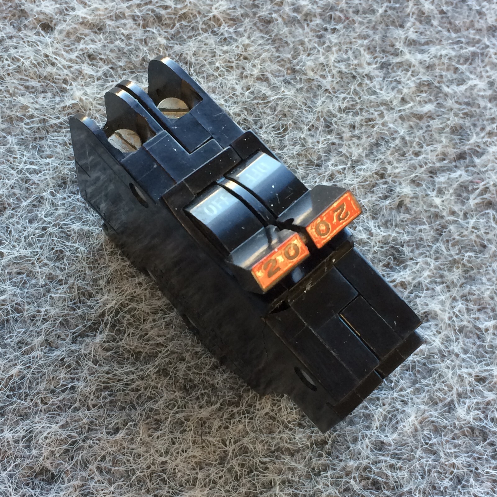 FPE Federal Pacific 20 Amp 2 Pole NC220 Stab-Lok Breaker Mini THIN NC *Fast Ship