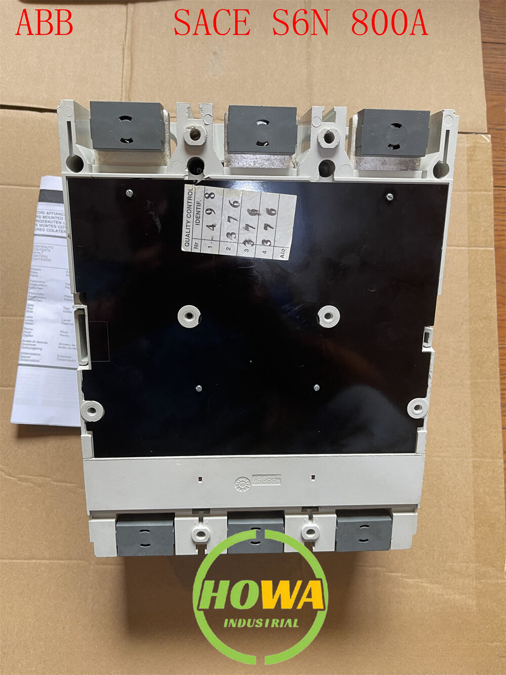 1/piece New ABB S6N800 Circuit Breaker SACES6N SACE S6N 3P 800A