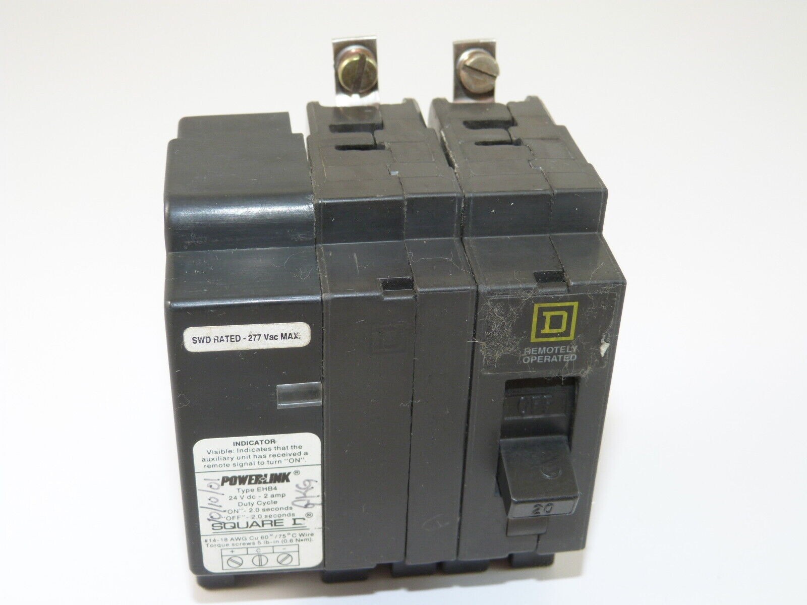 (1) NEW Square D EHB24020PL 2p 20a Circuit Breaker _ NEW SURPLUS