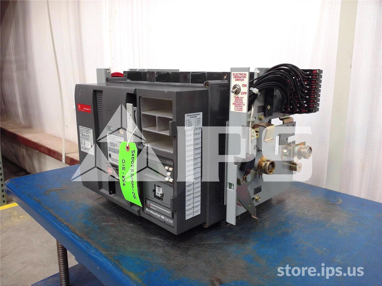 SHD08B204 – 800A GE SHD POWER BREAK II MO/DO SKU015856