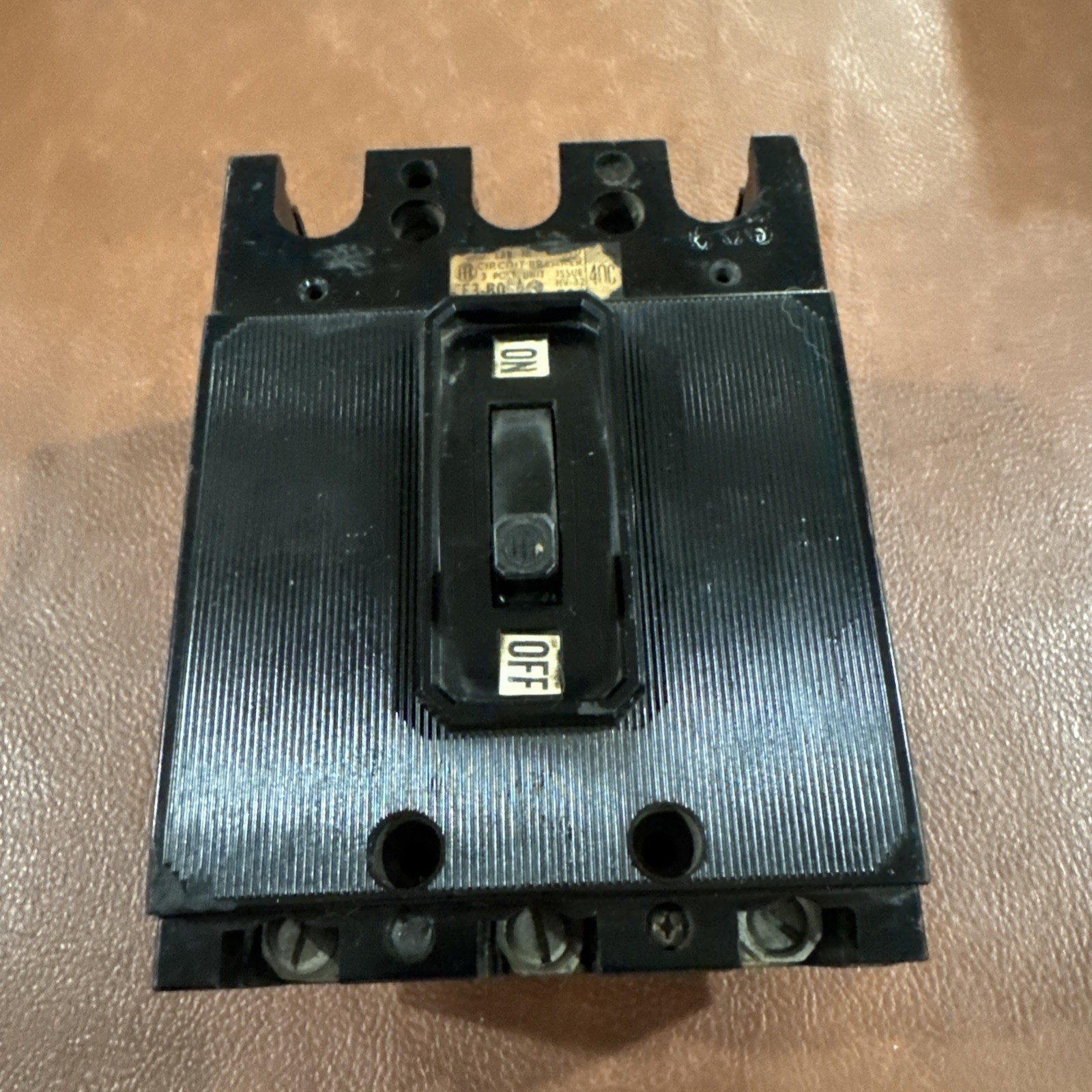 ITE EH EH3 EH3-B050 3 Pole 50 Amp 480v Circuit Breaker EH3B050 3P 50A Flawed