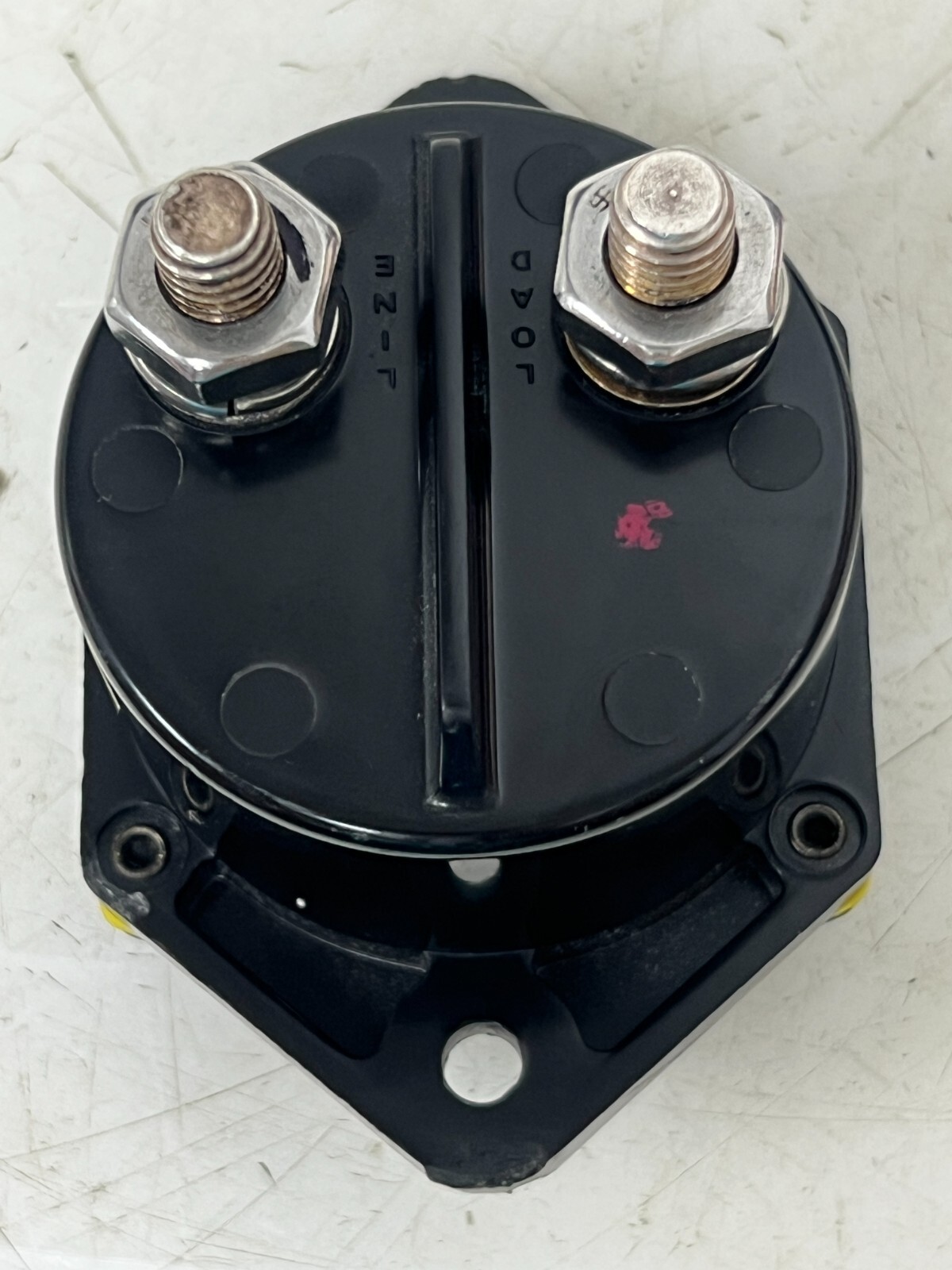 👀BUSS MRCB MARINE RATED PANEL MOUNT CIRCUIT BREAKER 100A 48 VDC D187100P-03-1
