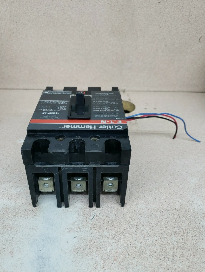 Cutler Hammer Eaton FS340015A 15 Amp Circuit Breaker