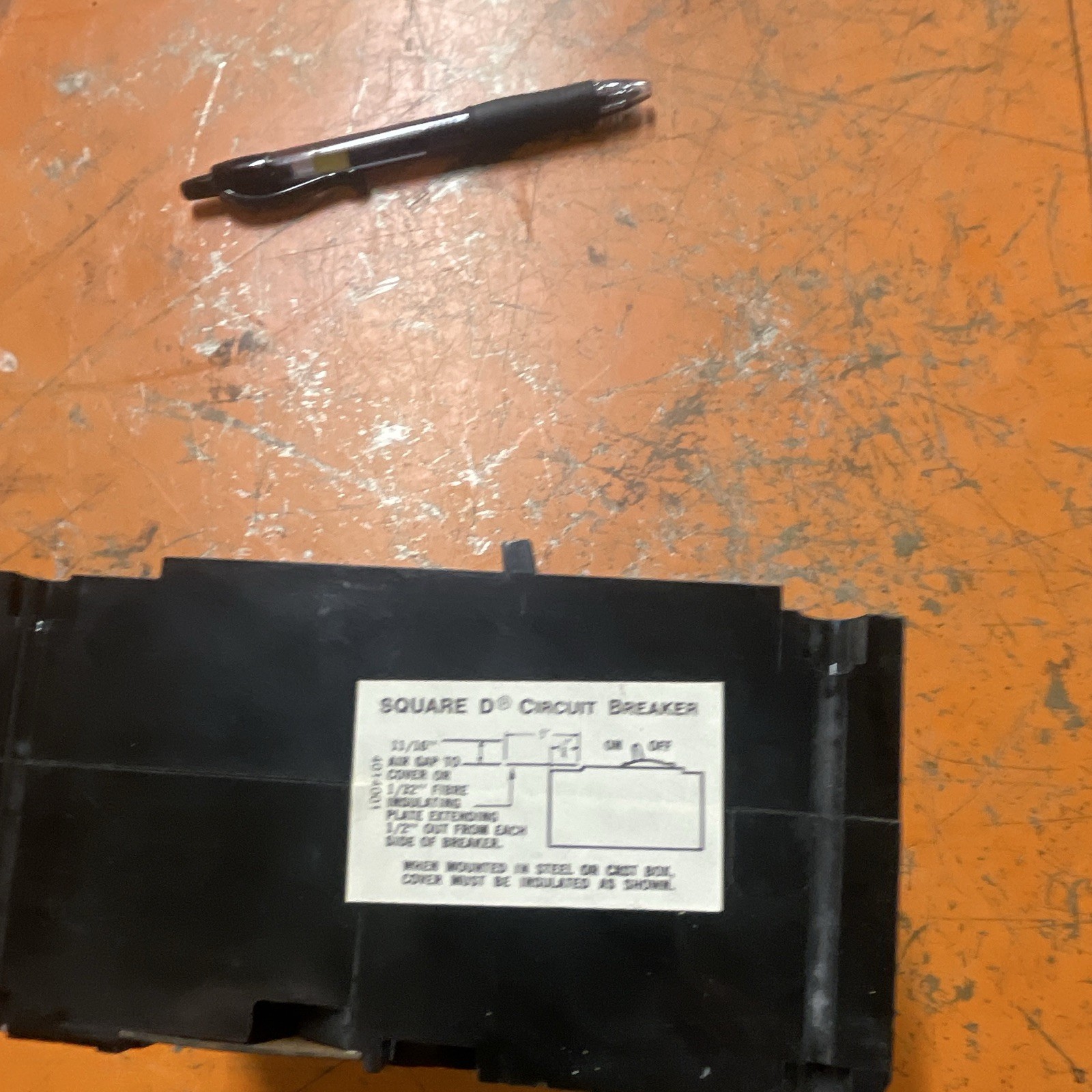 Square D Magnetic Trip Circuit Breaker, Adjustable Instant Trip, 16-30A/30A