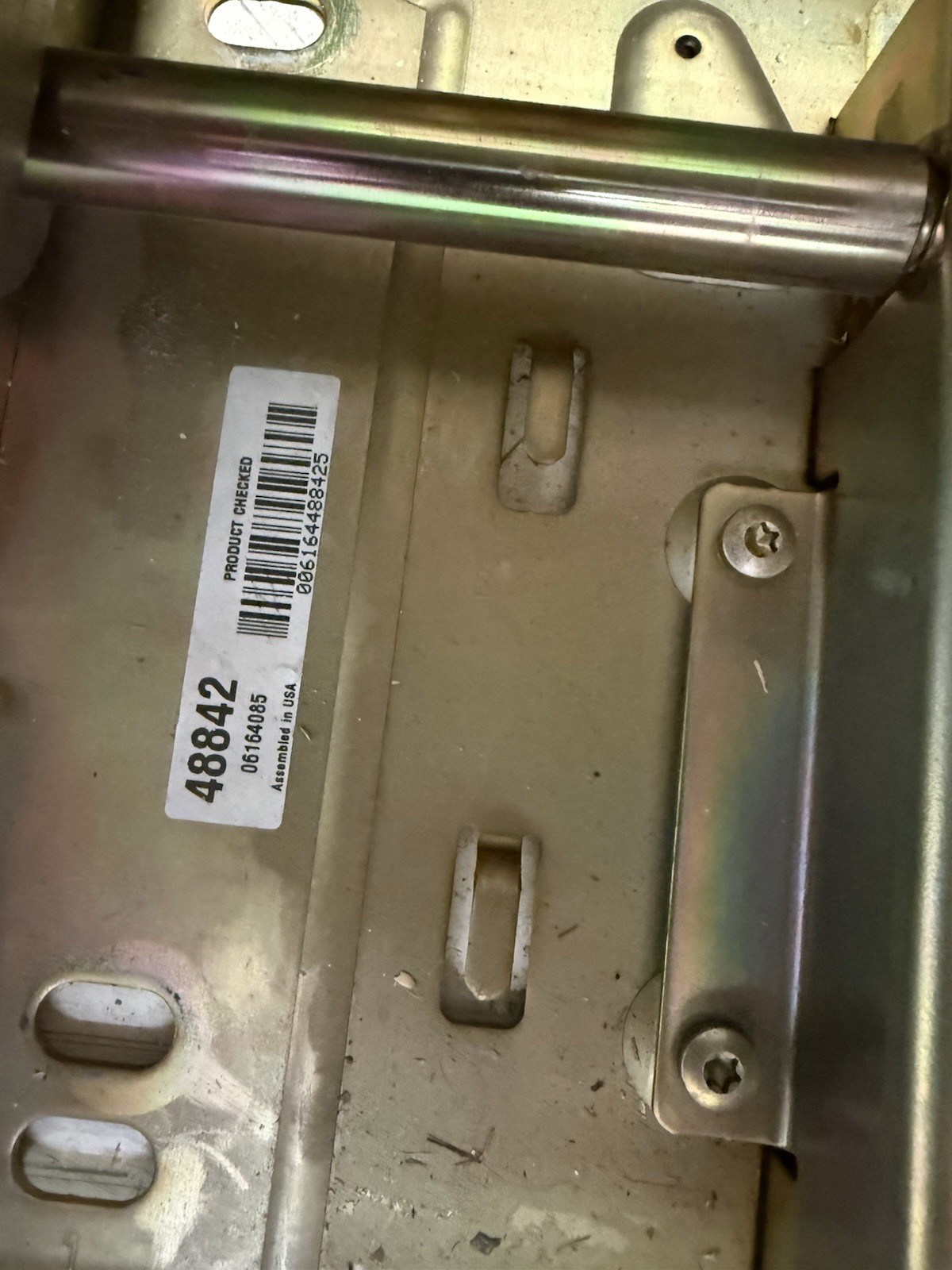 Square D MasterPact 3000 Amp Cradle 48842 Chassis For NW Breakers