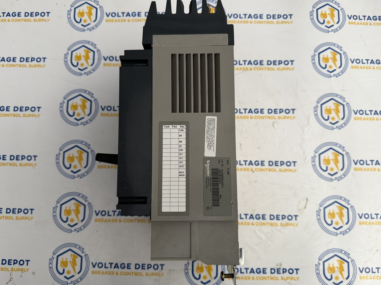 *Flaw* Square D PJA36080U33A/PJA36080U33ALC 800V 600V 3P I-line Circuit Breaker