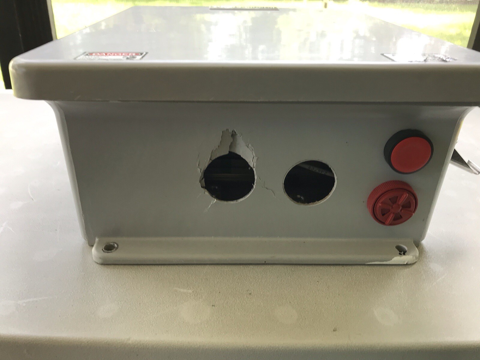 ALPHA GENERAL Control Panel Circuit Breaker Terminals PP1032-F Nema Type 4X Encl