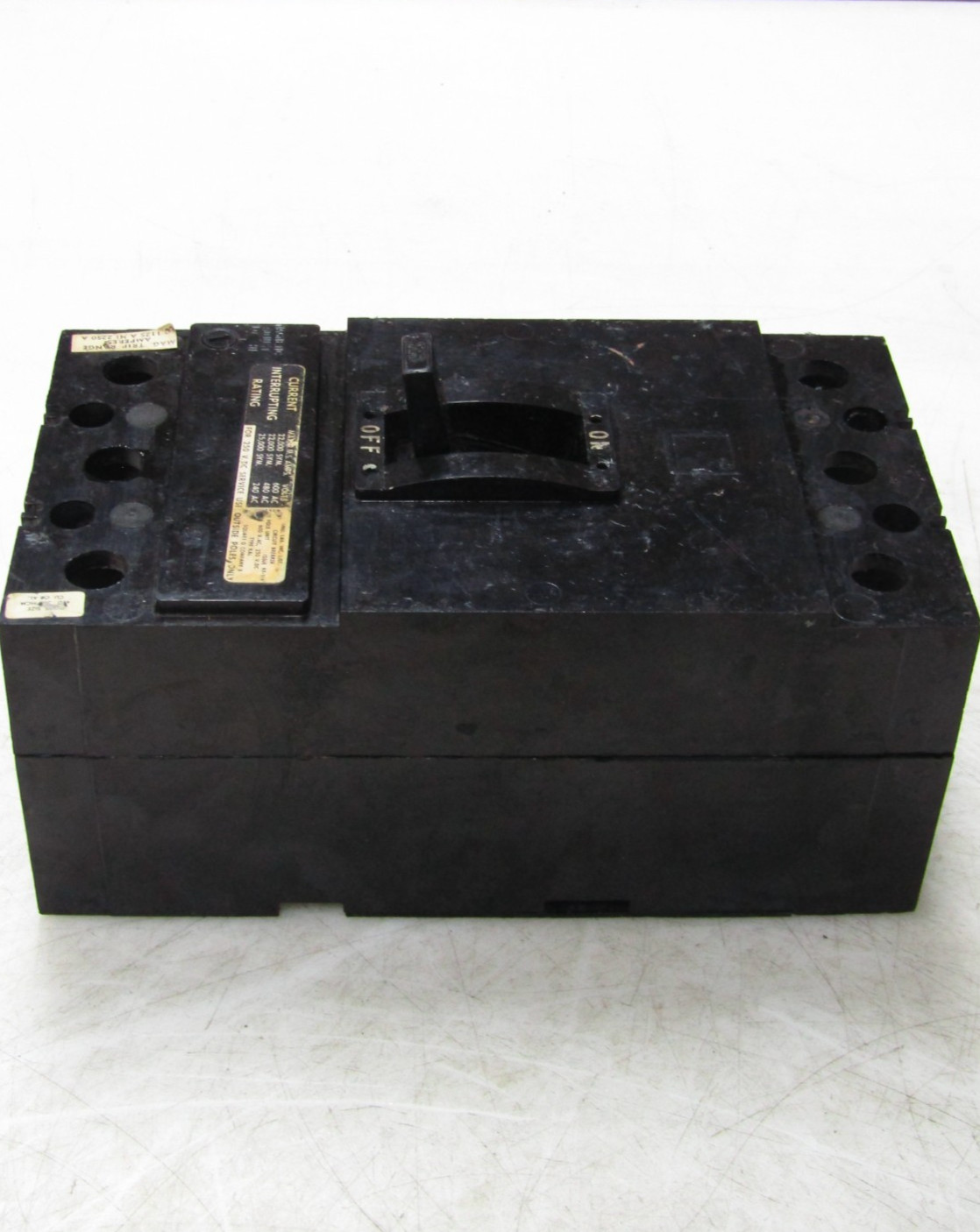 🙌 SQUARE D 225 AMP CIRCUIT BREAKER 600 VAC 250 VDC 3 POLE KAP-36225