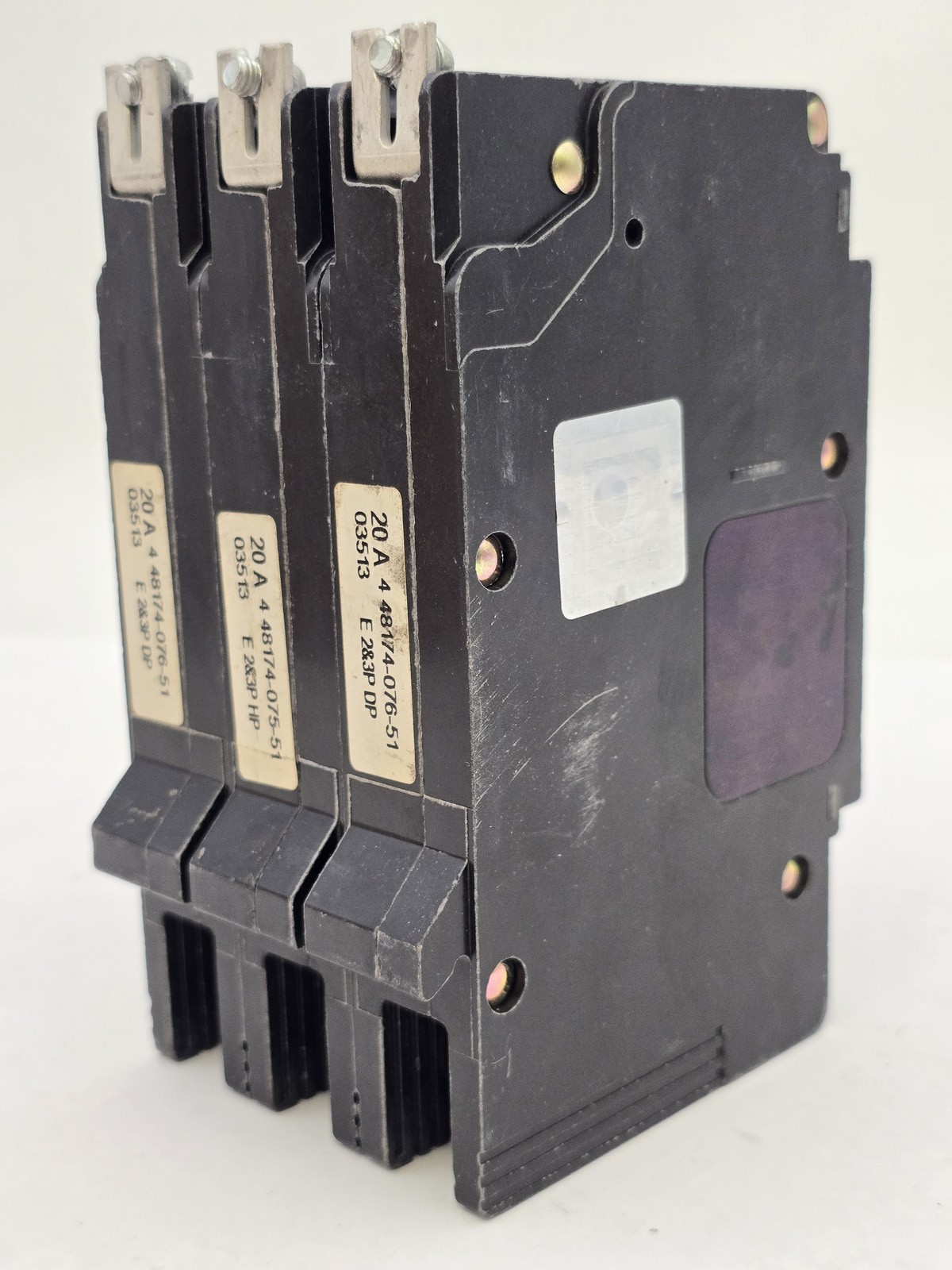 Square D EDB34020 Bolt-On Circuit Breaker 20A 3P 480Y/277V EDB
