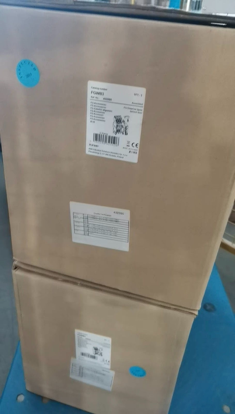 GE FG series circuit breaker withdrawable type FGWB3 432550