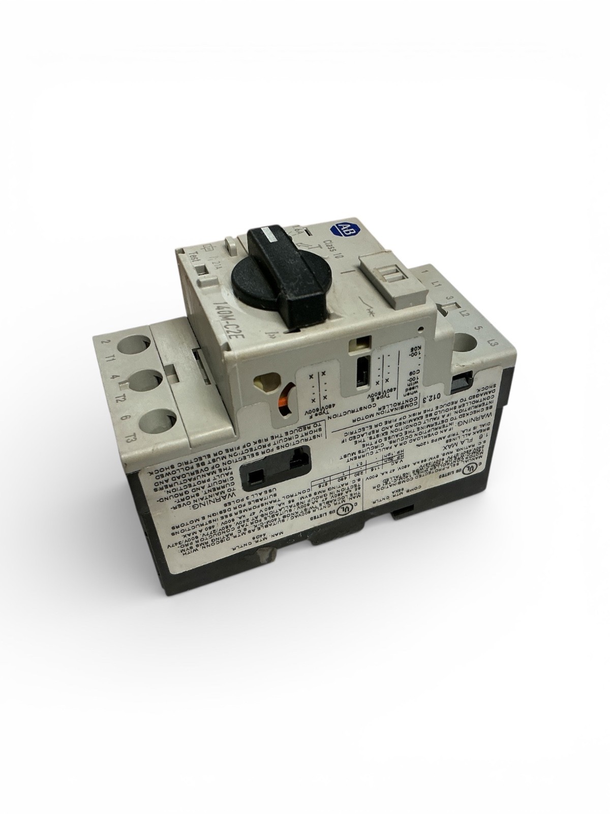 Allen Bradley 140M-C2E-B16 Ser. C Manual Motor Protection Circuit Breaker.