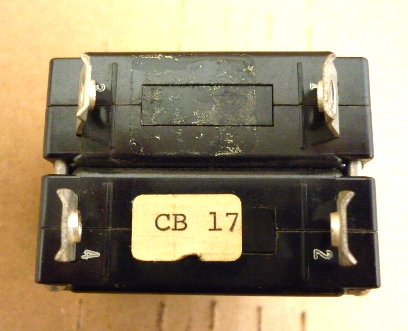 AIRPAX 1 F.L. Amps/1.25 Trip Amps MAX-65V Circuit Breaker, P/N UPG66-1-5-2-102