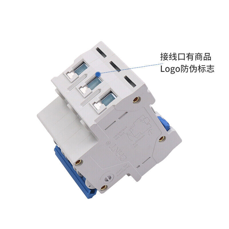 Miniature Circuit Breaker MCB 1~6/10/16/20/25/32/40/50~125 Amp 1/2/3/4 Pole