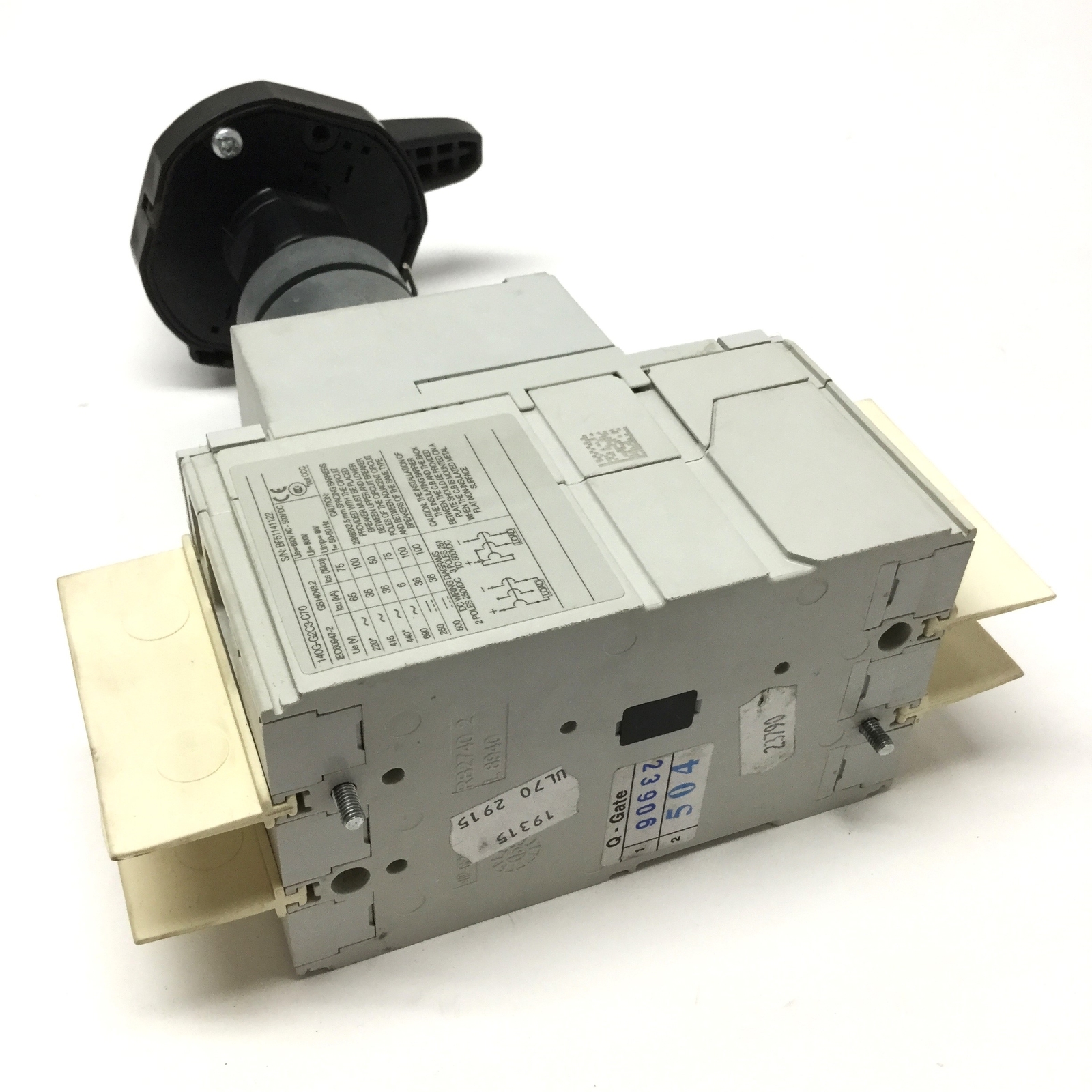 Allen Bradley 140G-G2C3-C70 Circuit Breaker 70A 600VAC 3-Pole w/Rotary Handle