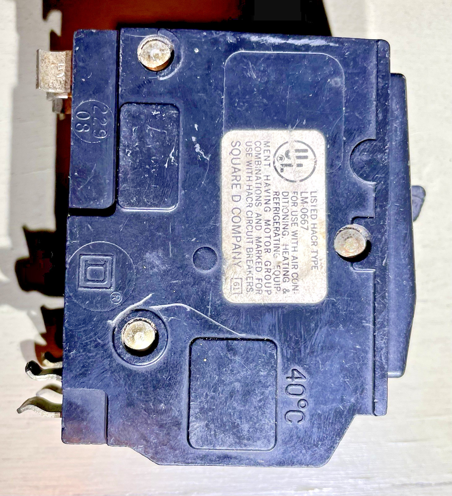Square D QO240 40 A Miniature Circuit Breaker **FREE SHIPPING