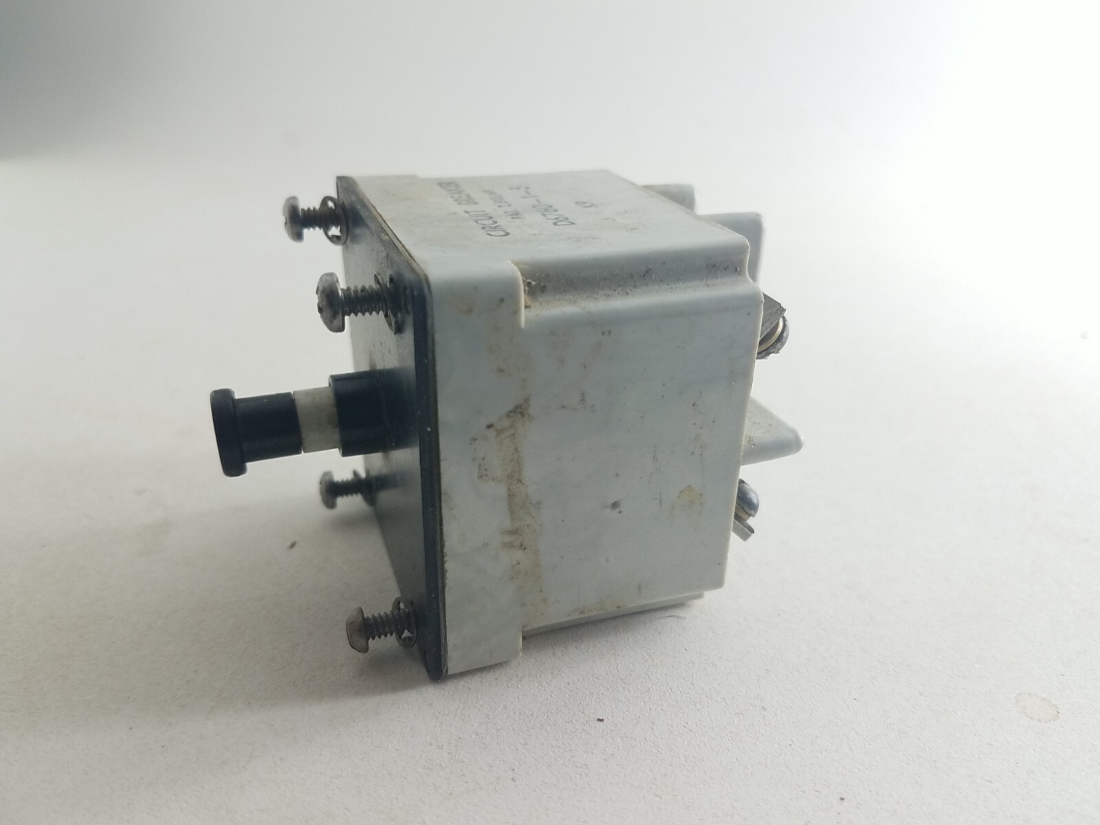 Vintage Panel Mount Circuit Breaker 5 Amp Push Button