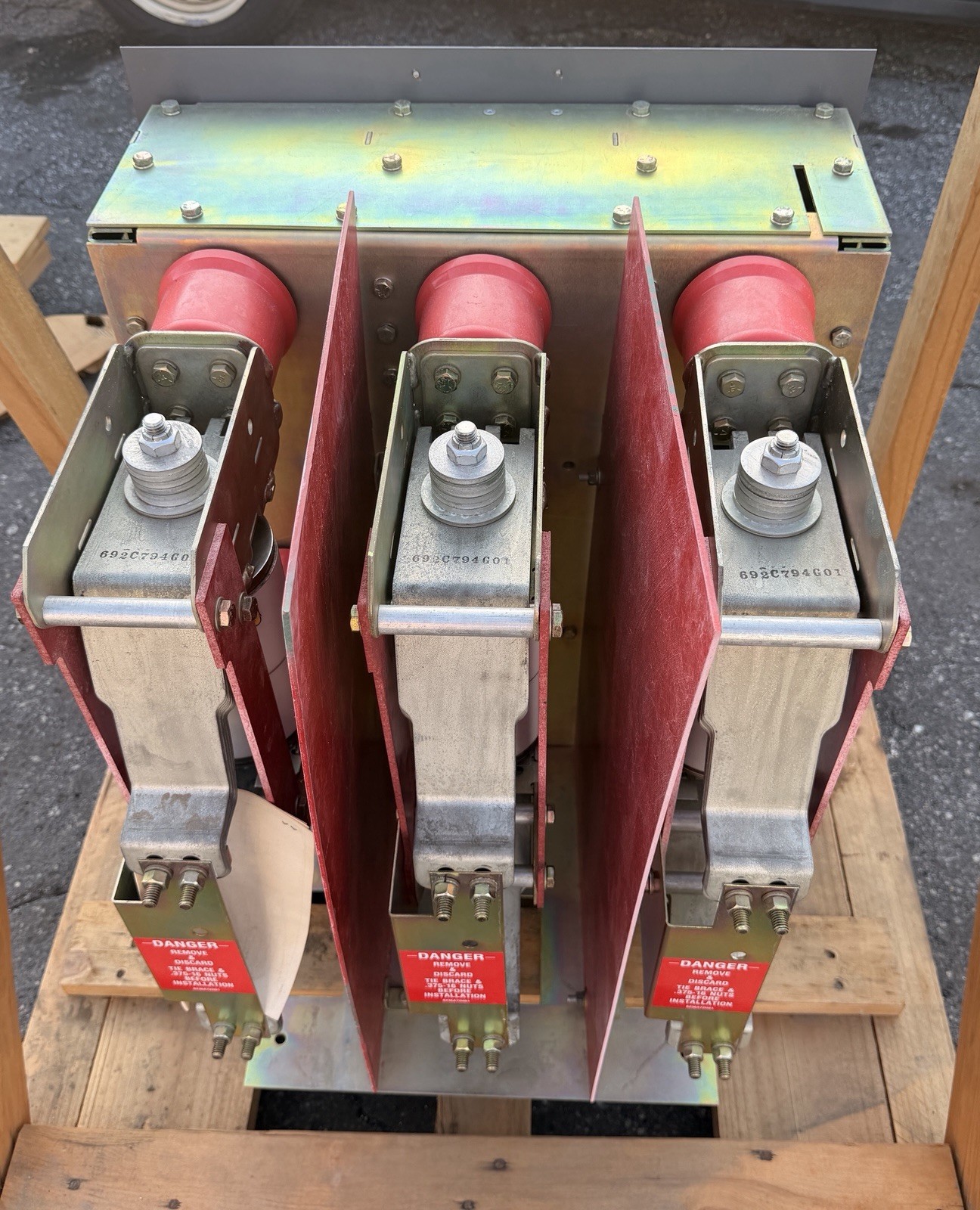 Westinghouse VCP-WR 250 4.76KV Vacuum Circuit Breaker 1200 Amp 8236A90G07