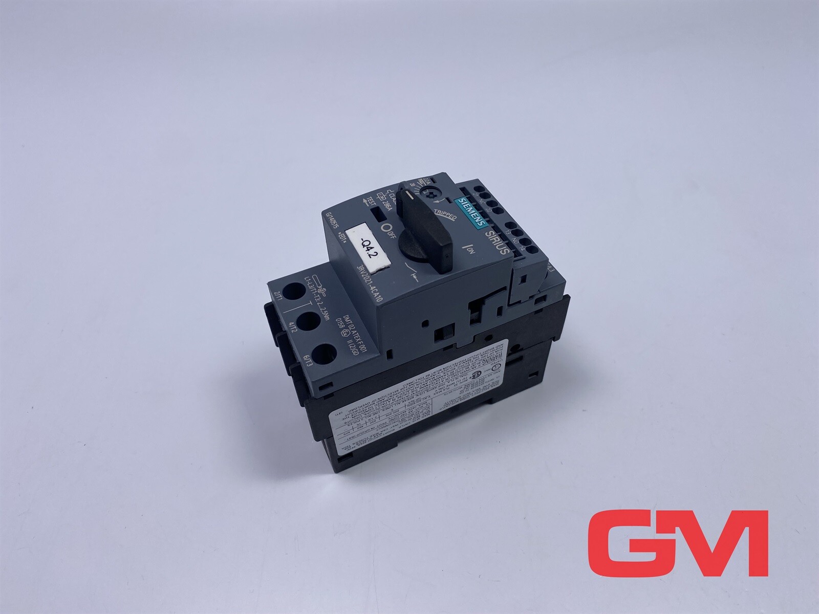 Siemens Circuit Breaker 3RV2021-4CA10 Motor Protection S0 16-22 A