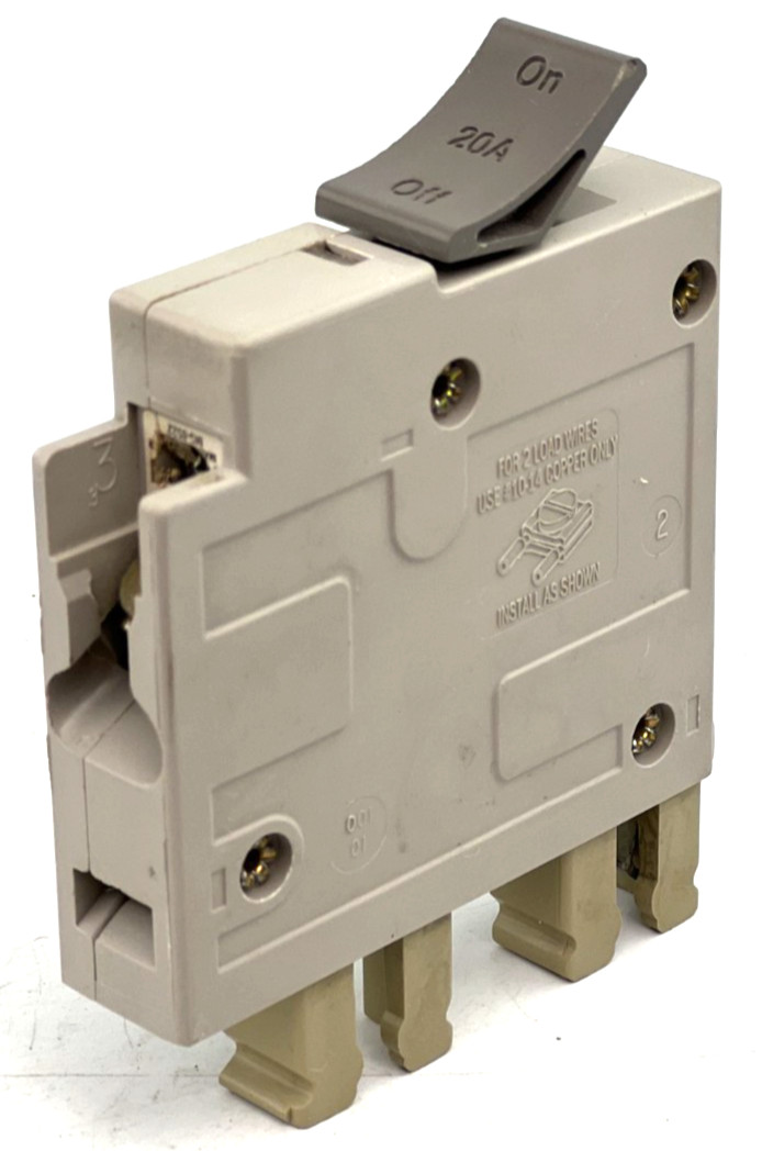 Square D Trilliant SDT120 20 Amp 1 Pole Circuit Breaker Type SDT 120VAC 20A 1P
