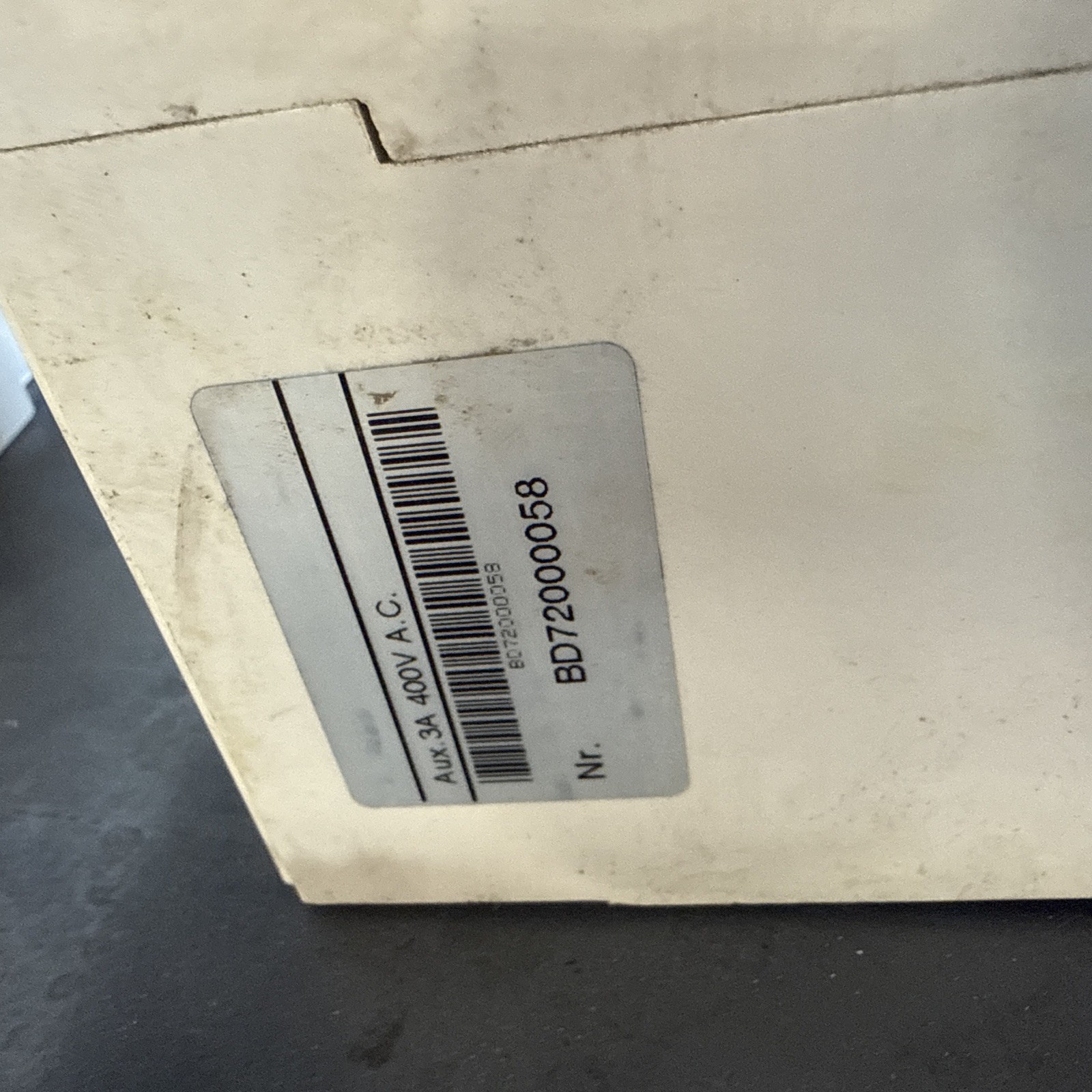 ABB SACE S6N CIRCUIT BREAKER 630A 3POLE 440VAC