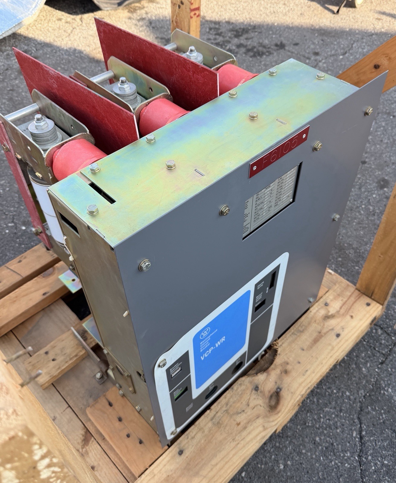Westinghouse VCP-WR 250 4.76KV Vacuum Circuit Breaker 1200 Amp 8236A90G07
