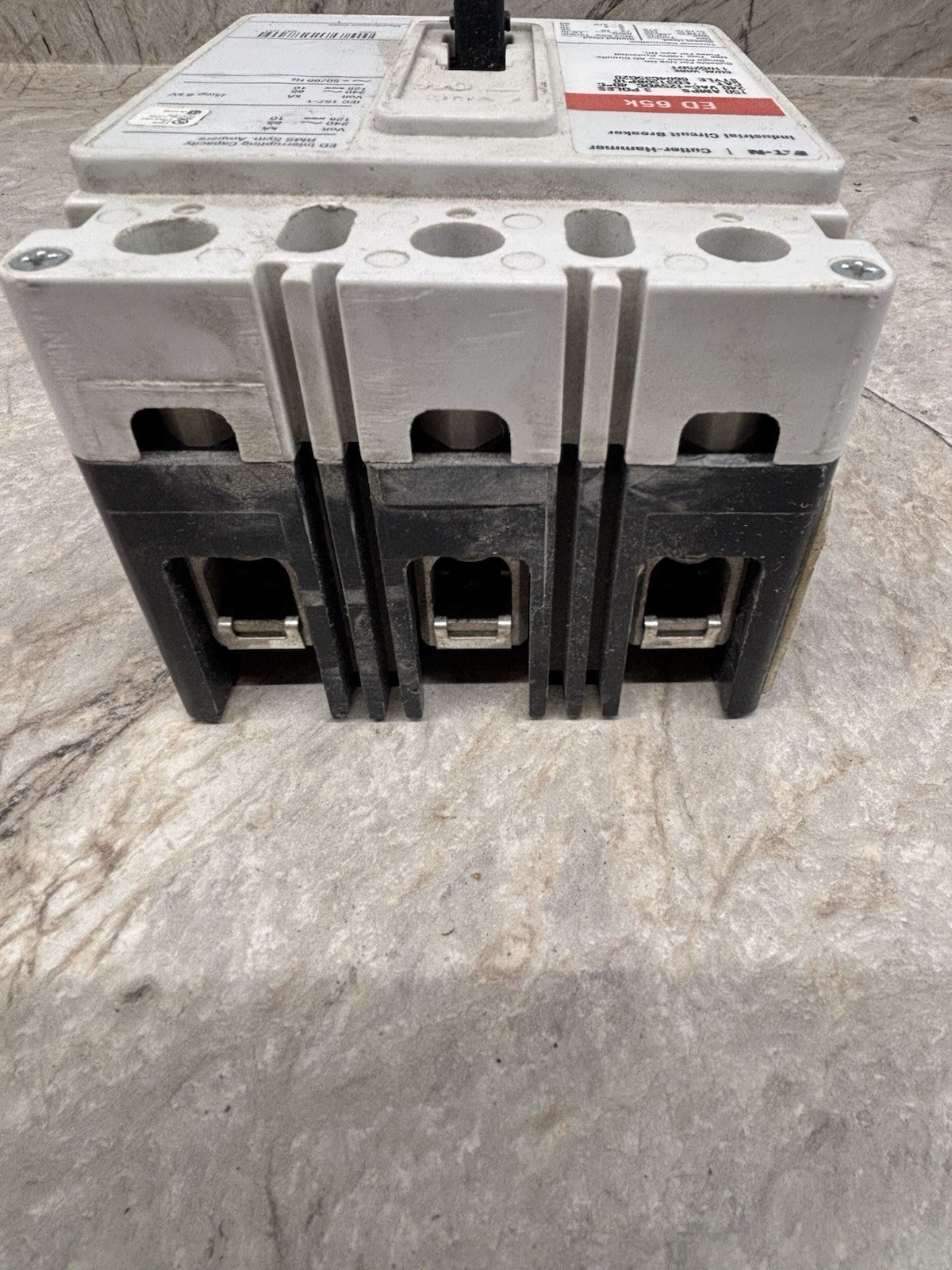 Cutler Hammer ED3150BP10 Industrial Circuit Breaker 150 Amp 3 Pole 240 Volt 65K