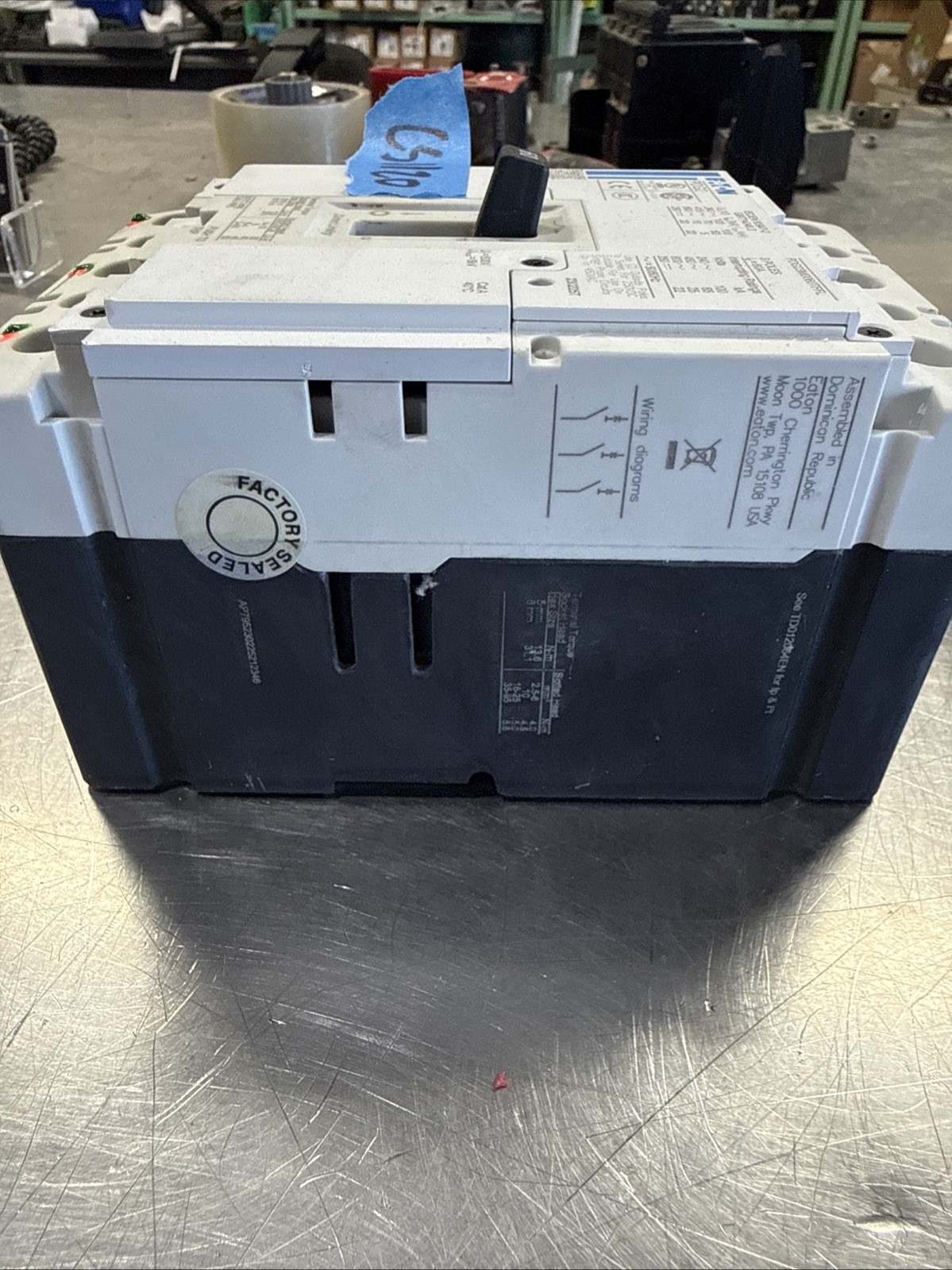 EATON PDG23M0060TFFL 60A 480/600V 3 Phase PDG2 Breaker CS1120