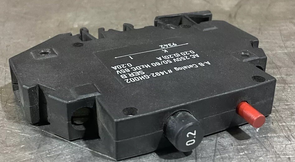 Allen Bradley Circuit Breaker 1492-GH002, Series B, 250V, 50/60 Hz, NOS Surplus