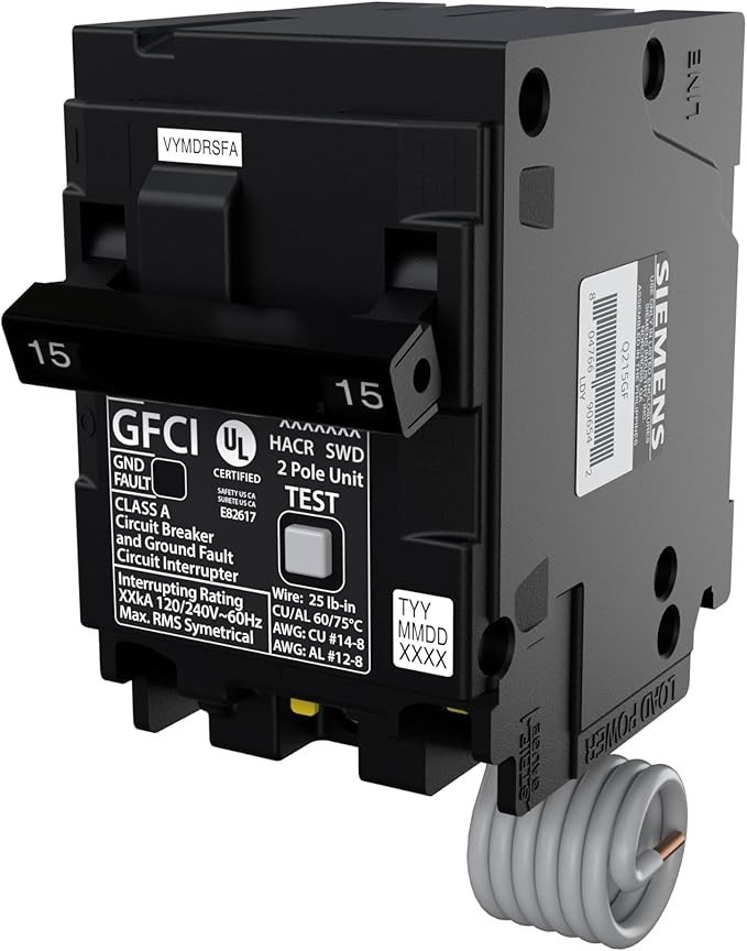 SIEMENS Q230GF 30 Amp 2-Pole Ground Fault Circuit Breaker (GFCI) Circuit Breaker